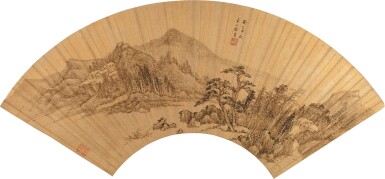 卞文瑜　山中幽居圖 | Bian Wenyu, Cottages in the Forest