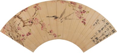 陳淳　杏花紫燕 | Chen Chun, Plum Blossoms and Swallow
