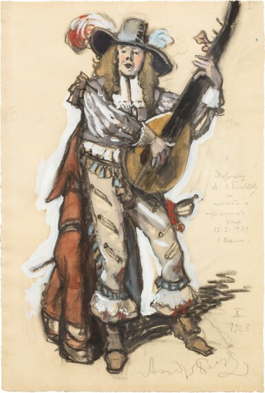 A Lute Player | Joueur de luth