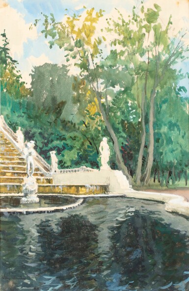 The Golden Hill Cascade at Peterhof | La cascade de la Montagne d'or à Peterhof