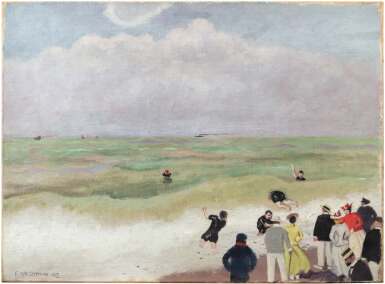 Baigneurs à Dieppe