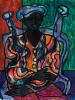 Untitled (Seated Woman with Cap)