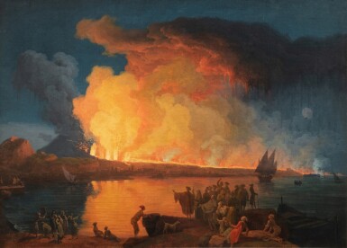The eruption of Mount Vesuvius, 15 June 1794