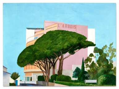David Hockney, L'Arbois, Sainte-Maxime