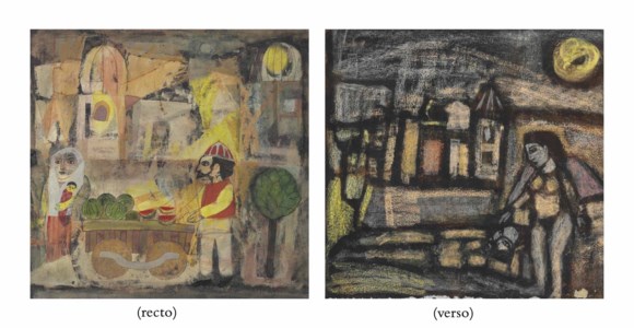 Untitled (Watermelon Seller) (recto); Untitled (The Dream) (verso)