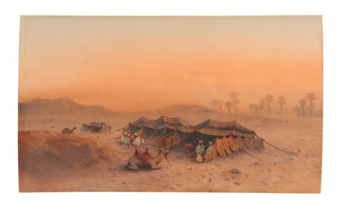 'Desert Scene', 1873