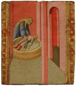 The miracle of Saint Bernardino of Siena and the revival of the child, Amico