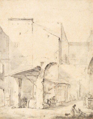 A Roman Courtyard