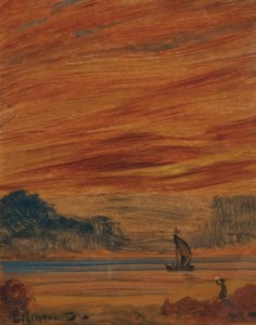 Boat and Figure