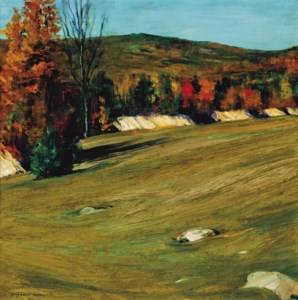 Autumn Landscape (two works)