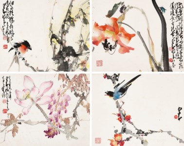 Flowers and Birds