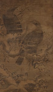 Two Eagles on Winter Tree