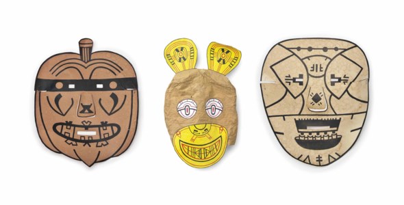 Three Masks