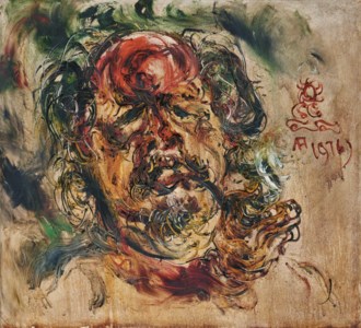 Self Portrait with Pipe