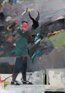 Adrian Ghenie, Self Portrait in 1945