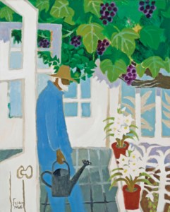 Julian in the Greenhouse