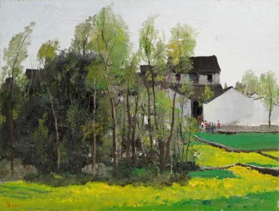 Wu Guanzhong, House in Shaoxing