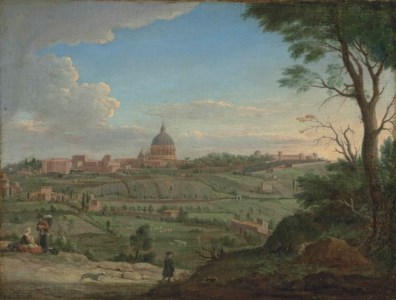 Saint Peter's and the Vatican, Rome, from the North