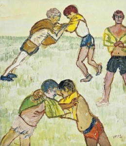 Wrestlers