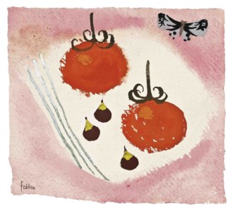 Butterfly and flowers