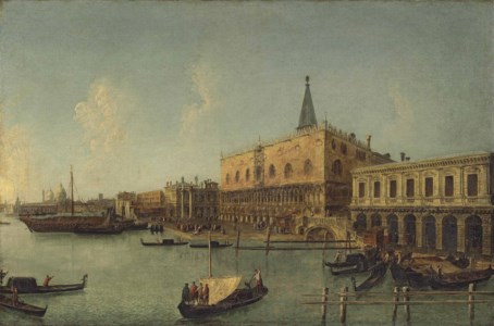 The Bacino di San Marco , Venice, with the Doge's Palace