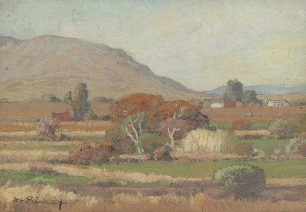 Landscape near Wolmarans Farm, South Africa