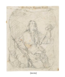 Saint Roch ( recto and verso )