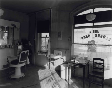 Joe's Barber Shop, Paterson, New Jersey, 1970