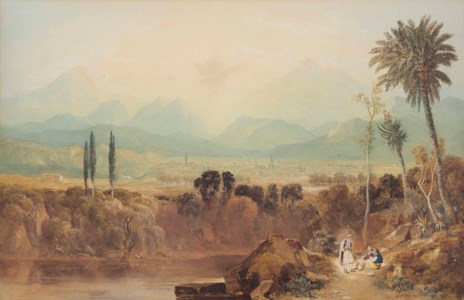 An extensive view of Thebes, Greece