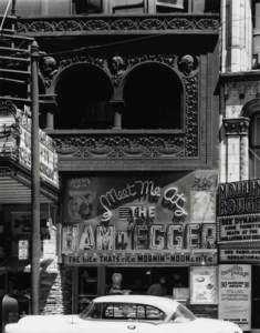 Garrick (Schiller) Theater, Chicago, 1954