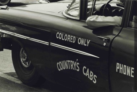 Taxi, probably Birmingham, Ala., 1963