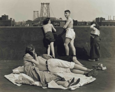 Children on Roof, Pitt St., N.Y., 1938