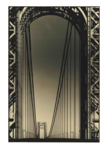 George Washington Bridge, Hudson River, New York, 1930