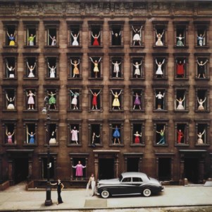 Girls in the Windows, New York City, 1960