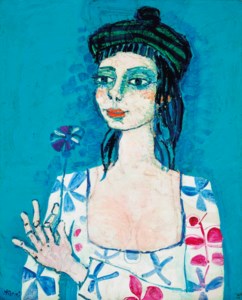 Femme au béret