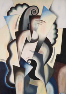 Composition à la feuille blanche