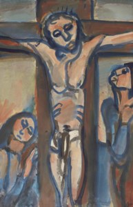 Christ en croix (esquisse)
