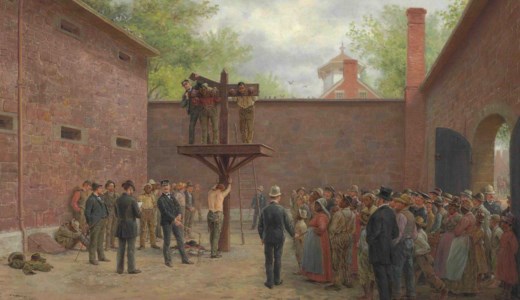 The Pillory and Whipping Post, New Castle, Delaware