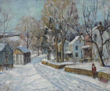 Winter in Tohickon, Pennsylvania