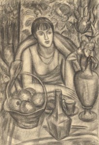 Supper, Study for Portrait of Natalie Denny
