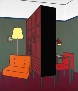 Interior with Room Divider