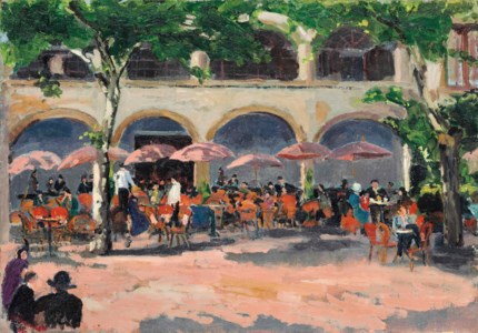 Café at St. Jean de Luz