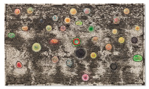 Jack Whitten, Cultural Shift (Let's Celebrate Lena Horne) A.K.A. The Lena Horne Jubilee