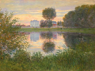 Claude Monet, L'arbre en boule, Argenteuil