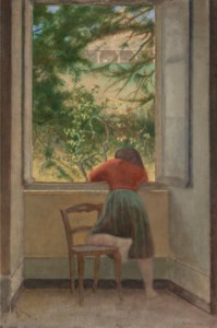 Balthus, Jeune fille à la fenêtre