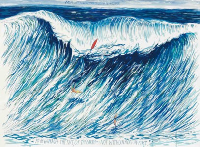 Raymond Pettibon, No Title (From life to....)