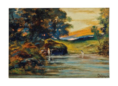 Bathers at Evening