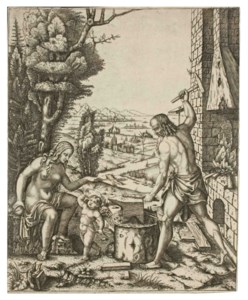 Vulcan, Venus and Eros (B. 326)