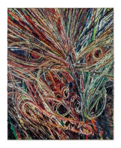 Mark Grotjahn, Untitled (Mouth of Japanese Tiger 41.41)