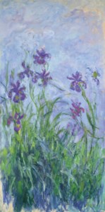 Claude Monet, Iris mauves